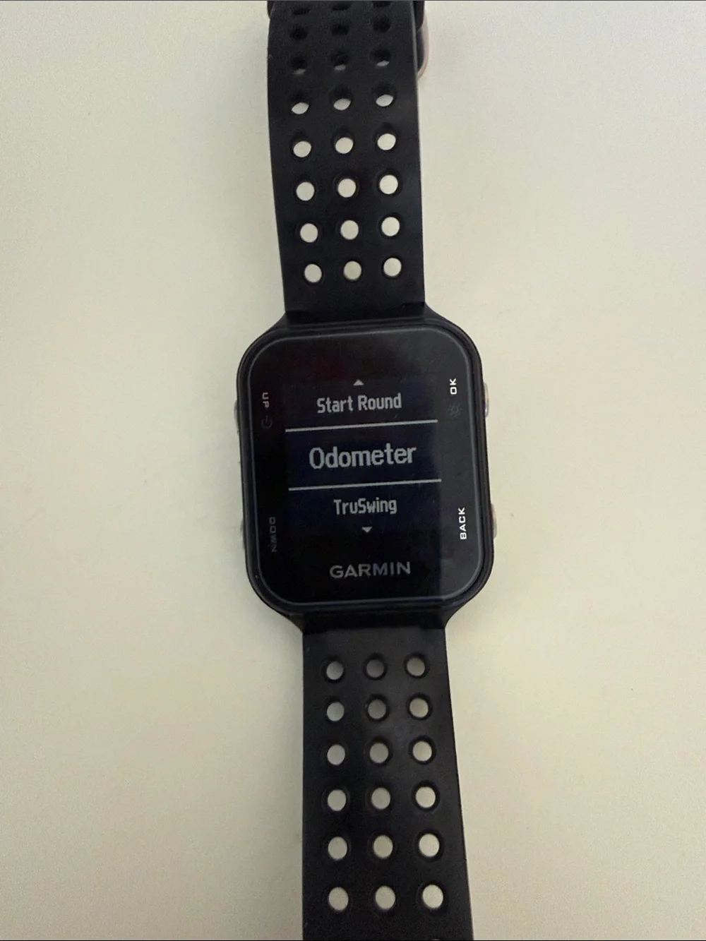 Garmin Approach S20 GPS Golf Watch with Perforated Sport Band